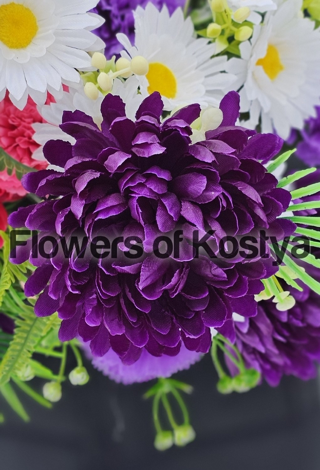 хризантема одноголовая сиреневая,хризантема фиолетовая,цветы искусственные хризантемы,хризантемы пурпле фиолетовая,хризантема сиреневая