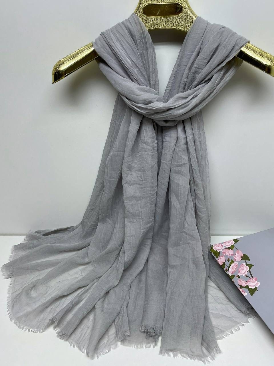 палантин шарф тонкий,шарф однотонный,шарф легкий весна однотонный,шарфы для женщин,палантин женские