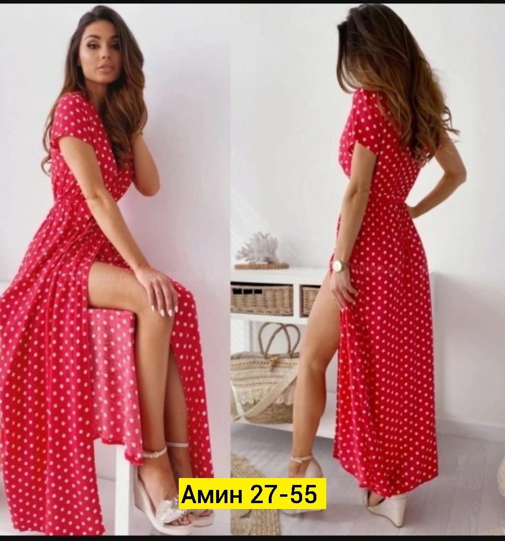длинные платья в горошек,летнее женское платье,женское платье в горошек,платье летнее,женское платье