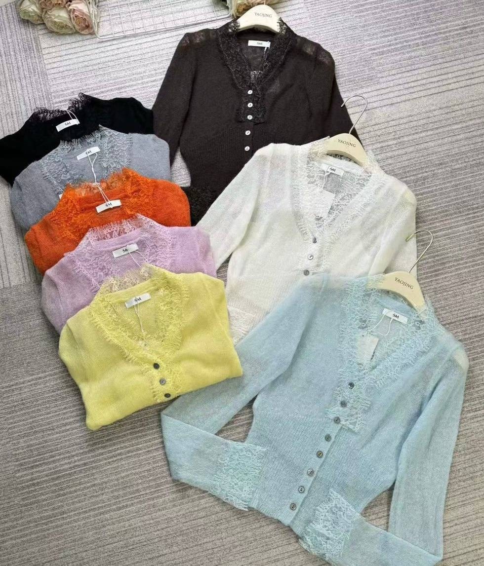 кардиган с кружевом,вязаный свитер,кардиган,шикарная одежда,кружево под свитер