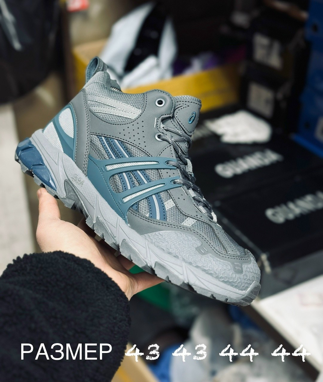 кроссовки мужские зимние asics,кроссовки высокие asics зимние с мехом,,кроссовки asics gel,кроссовки asics