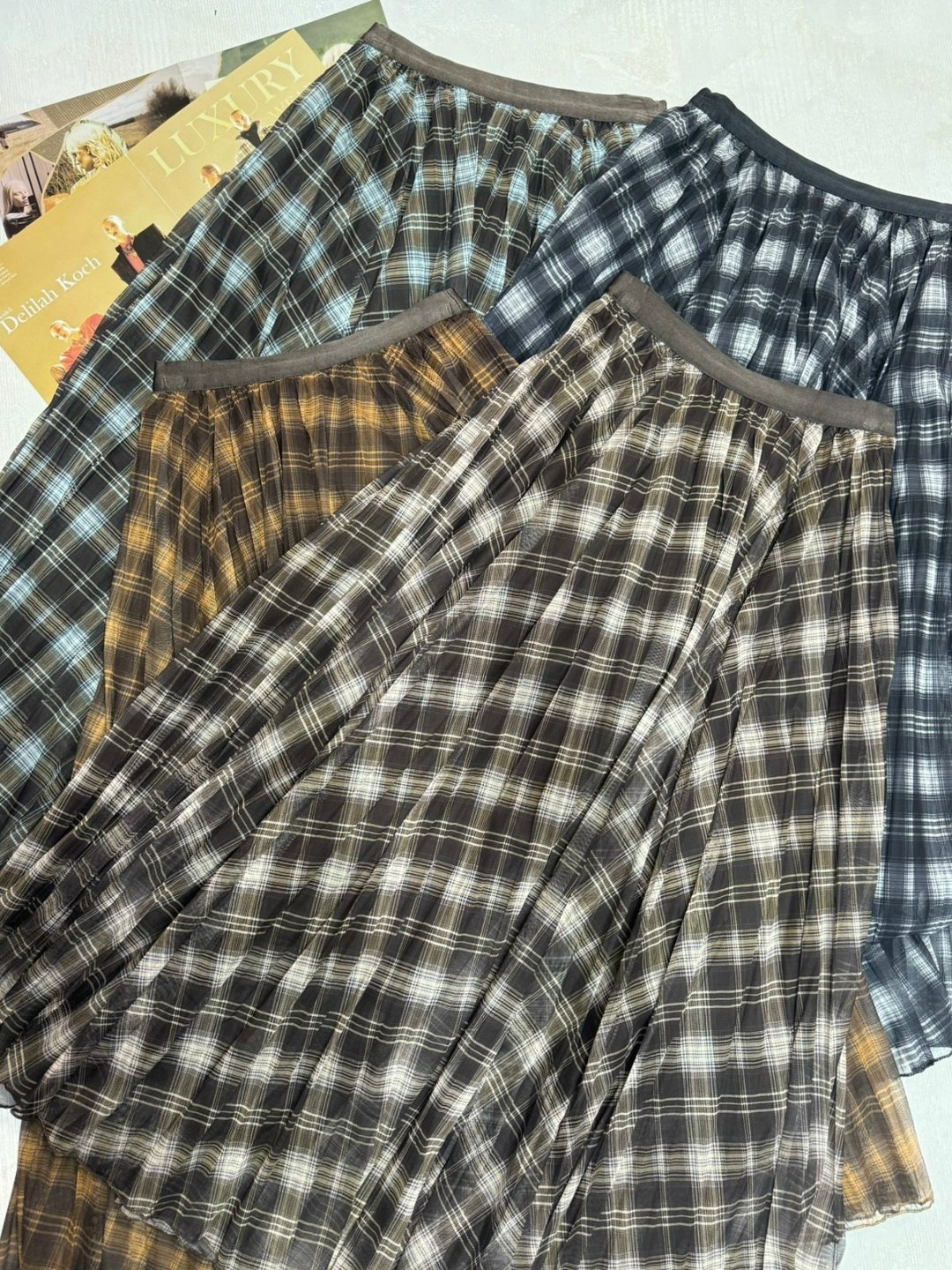 мода на хиджаб,длинная юбка,мода стиль,клетчатая юбка