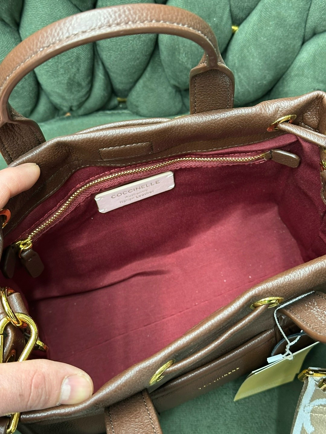 coccinelle сумка,сумка,женская сумка,зеленая сумка,сумка женские сумки