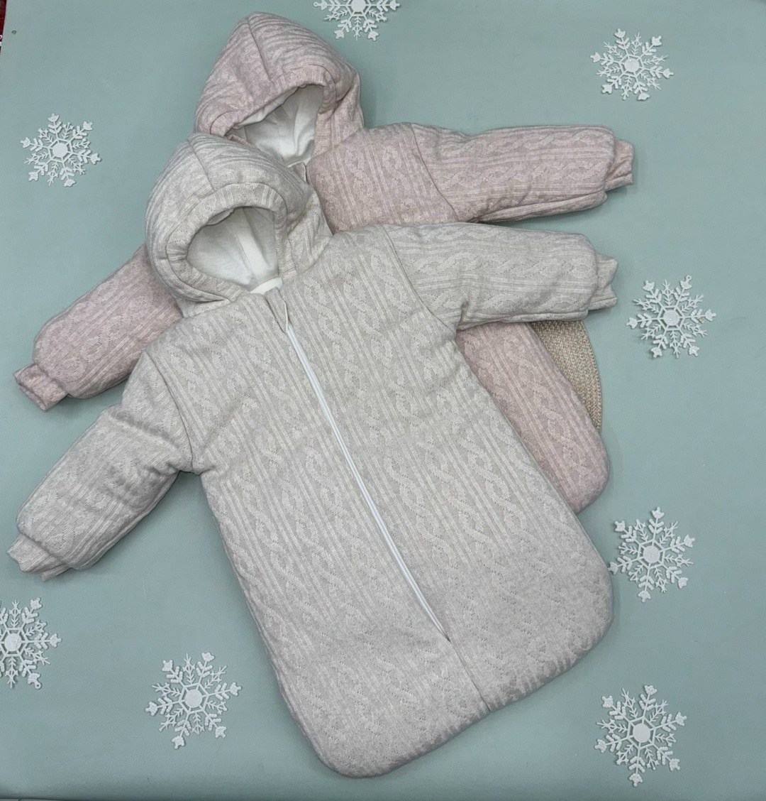 вязаный конверт комбинезон для новорожденного,комбинезон для новорожденных зимний конверт,демисезонный конверт для новорожденного,комбинезон конверт,конверт для новорожденного