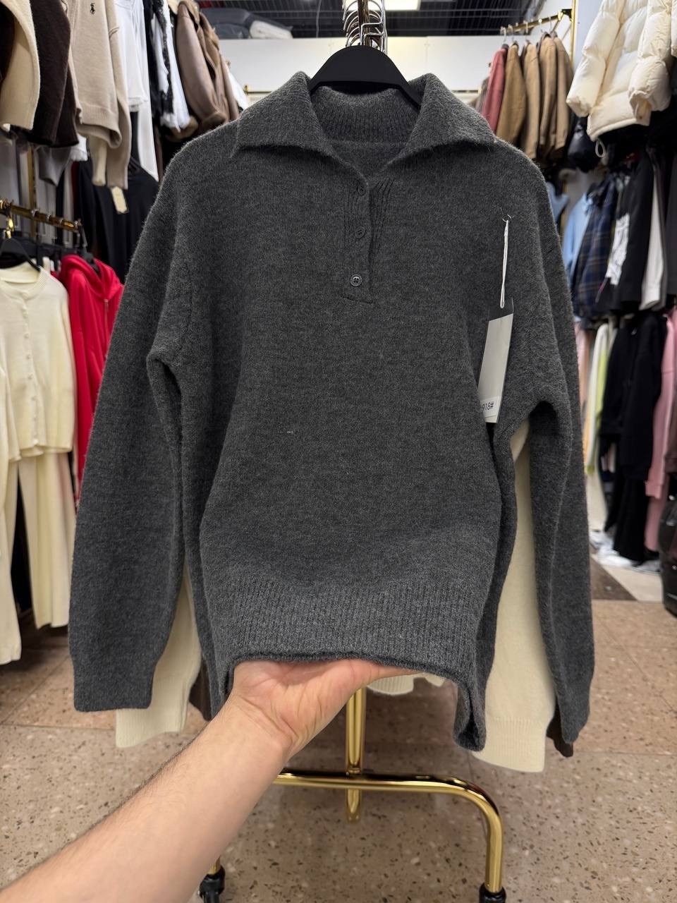 мужской кашемировый свитер-поло angel,мужской кашемировый свитер с воротником-поло,свитер с воротником поло,свитер с воротником,свитер поло