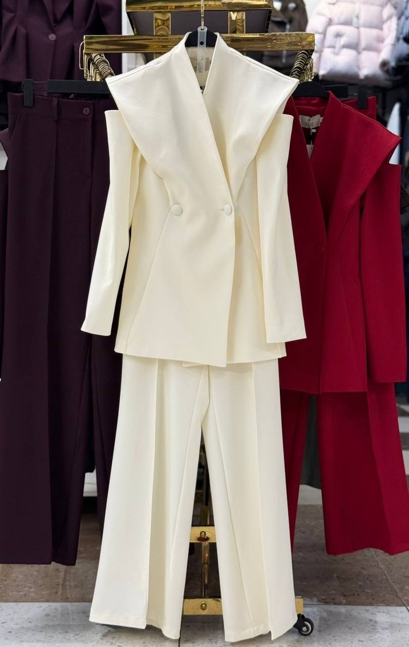 брючный костюм,женский брючный костюм,брючный костюм женский безко,костюм женский с брюками палаццо,образ с брючным костюмом