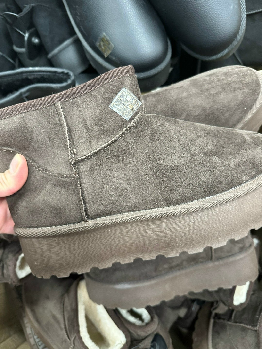 угги женские,,угги размер 23,5 темно-серый,угги ugg женские,угги