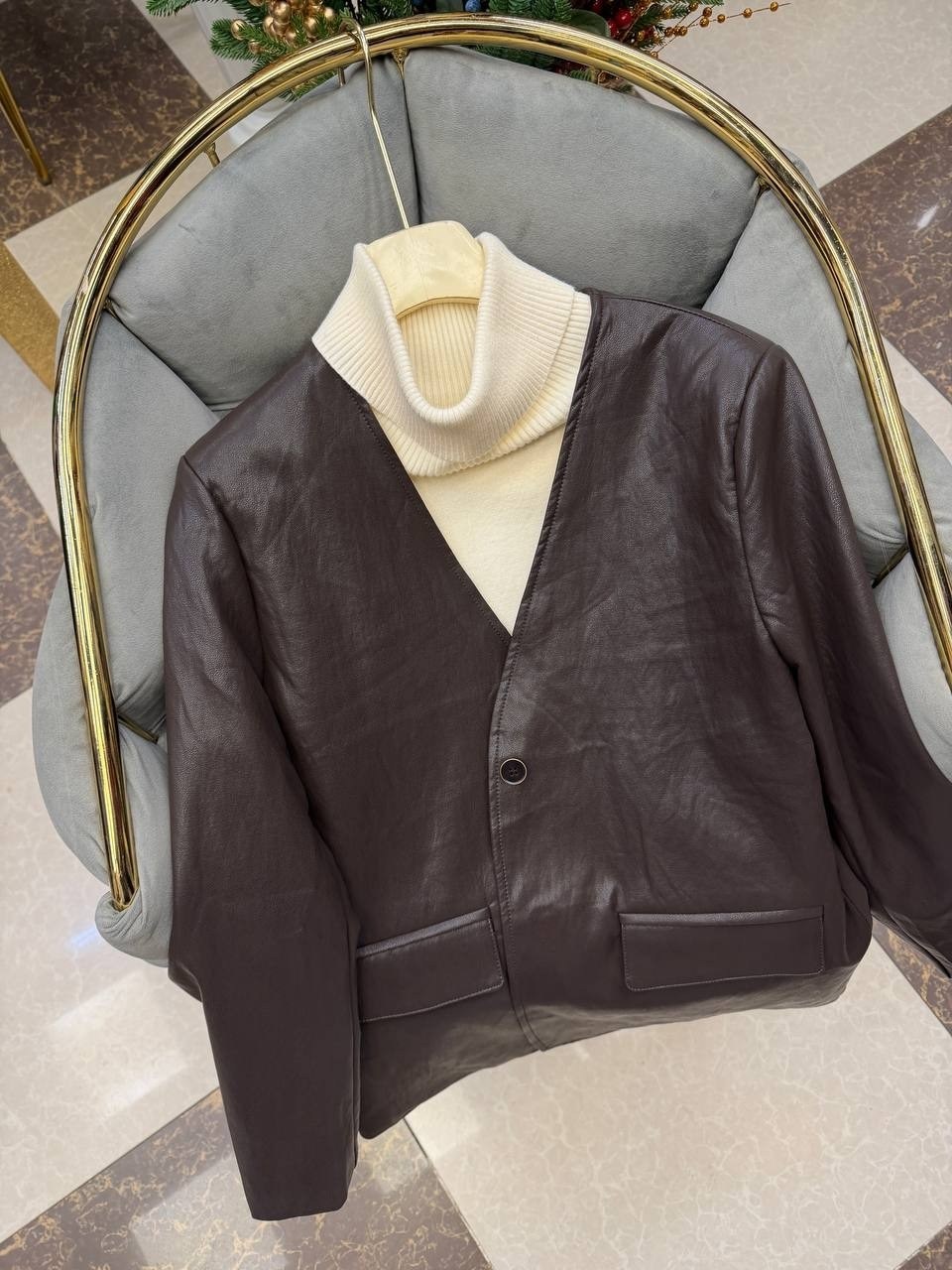 кожаная куртка,стильная кофта,женская кожаная куртка,куртка женская,трикотажная куртка