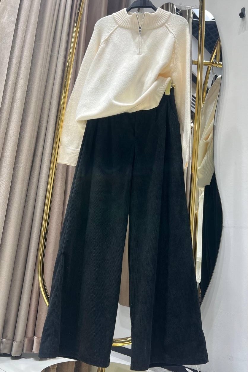 вельветовые широкие брюки,вельветовые брюки женские,женские вельветовые брюки с высокой талией,вельветовые брюки,широкие брюки из вельвета