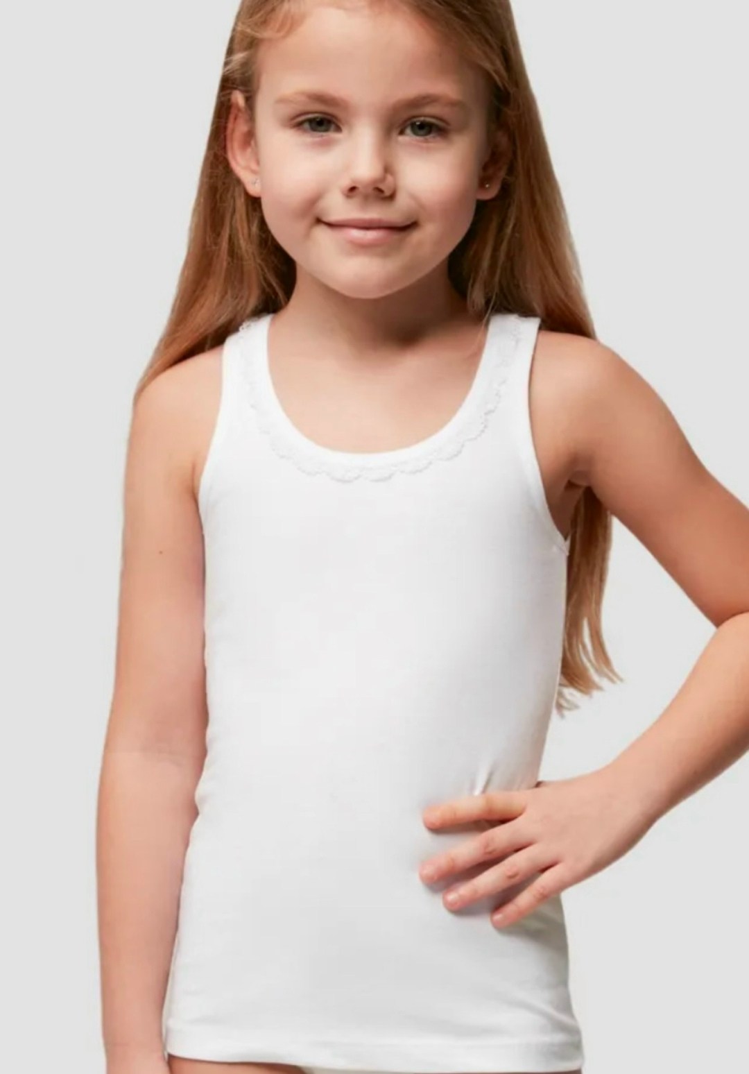 майка бельевая детская,майка для девочки белая,майка бельевая набор на бретельках bella veza цвет белый,майка детская белая,майка бельевая baykar для девочек
