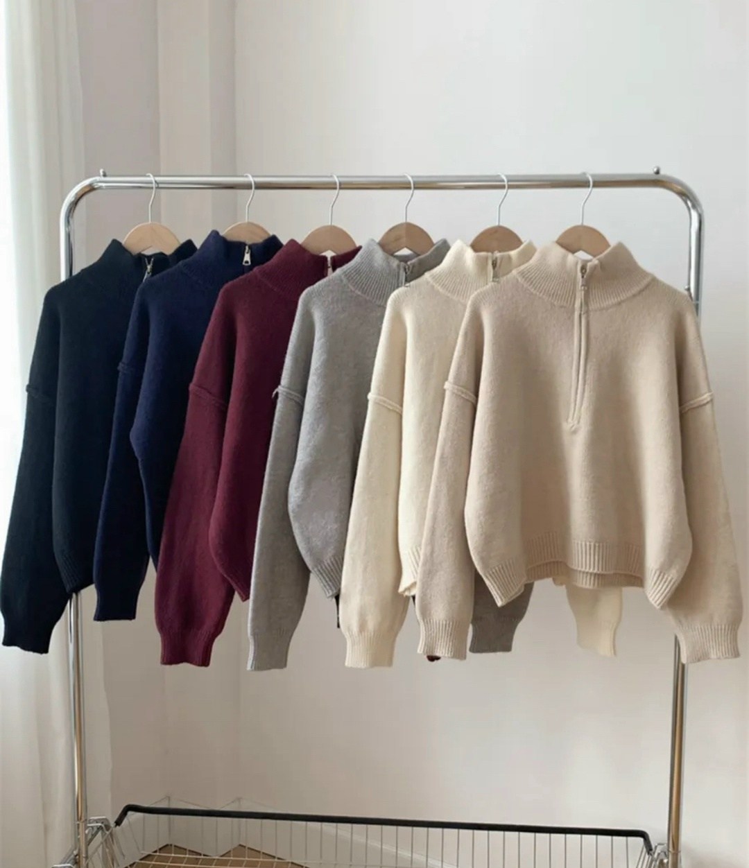 свитер оверсайз на молнии,оверсайз свитер,свитер оверсайз длинный,свитер теплый укороченный на молнии guliz,женские кофты