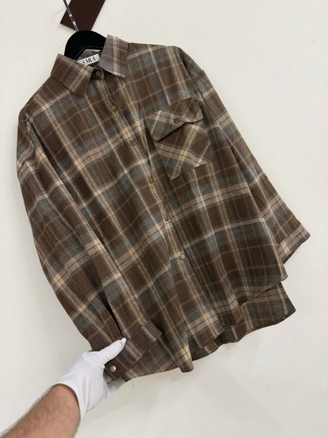 рубашка в клетку оверсайз,женская рубашка в клетку оверсайз tulpanin,рубашка в клетку оверсайз удлиненная,рубашка женская в клетку,женская свободная рубашка в клетку