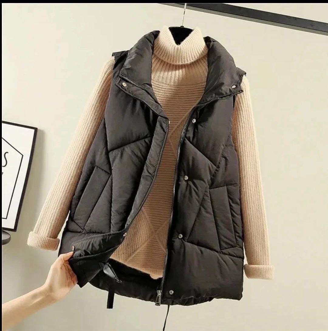 жилет женский теплый,теплый жилет,куртка жилетка женская без рукавов,жилет женский,пуховой жилет женский