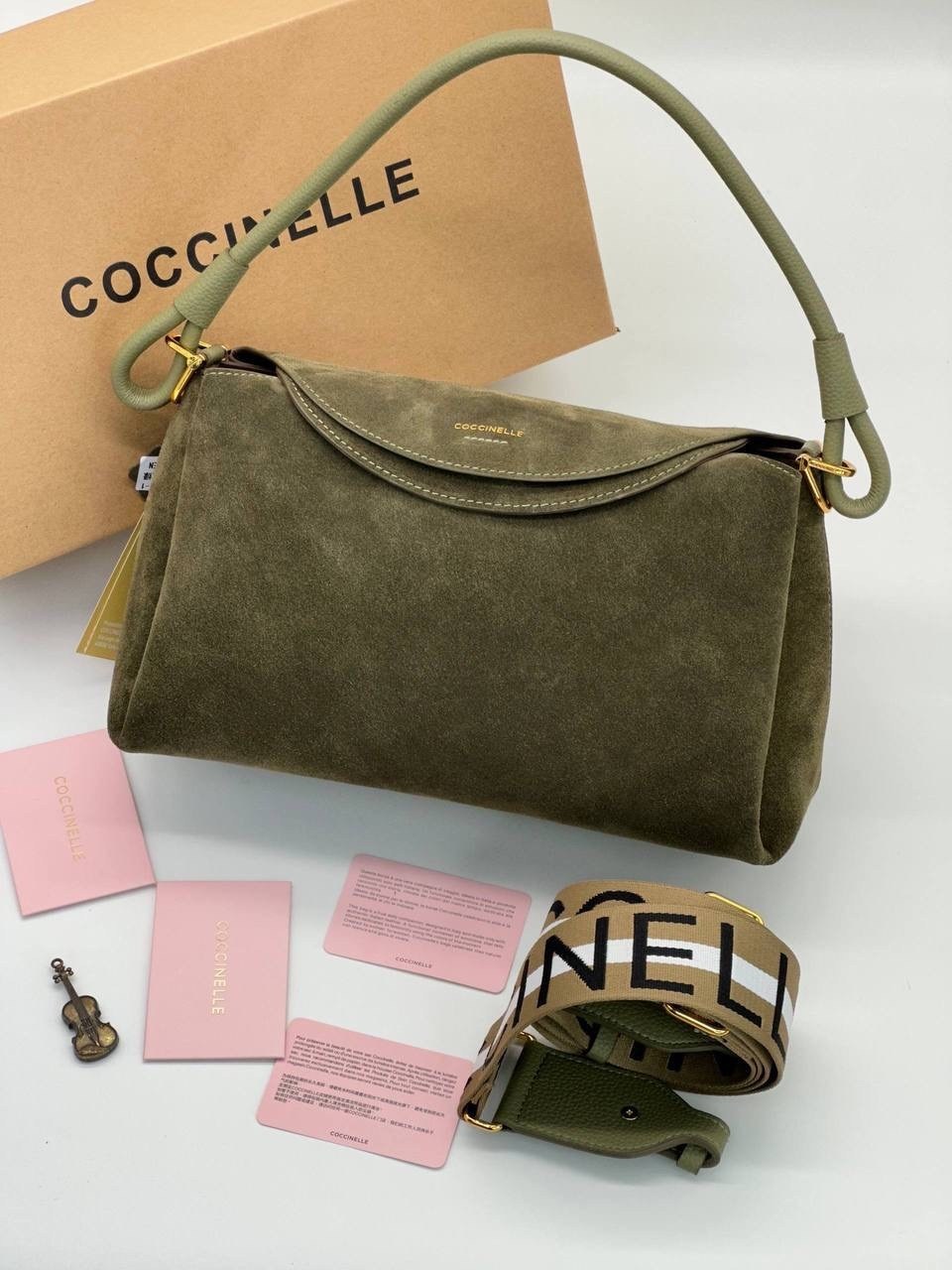 coccinelle сумка сэтчел liya suede,замшевая сумочка liya из матовой кожи coccinelle, зеленый,сумка женская brand-on из натуральной кожи и замши,сумка coccinelle натуральная замша,сумка coccinelle spri