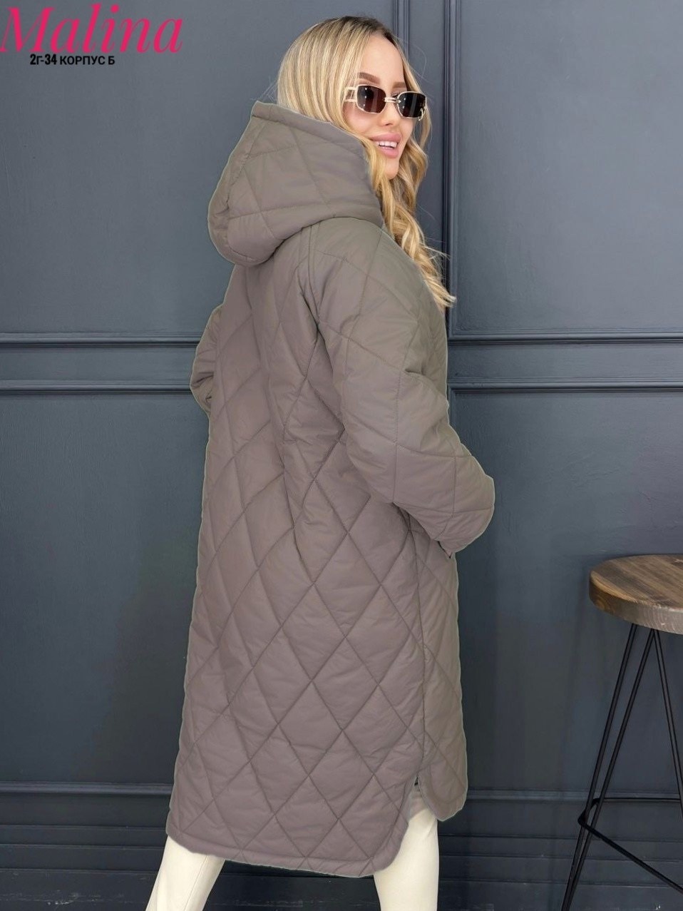 стеганое пальто,пальто стеганое с капюшоном,куртка женская демисезонная,куртка женская,демисезонная куртка