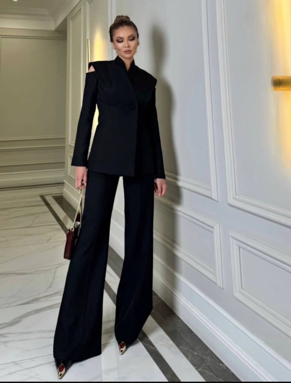 брючный костюм,женский брючный костюм,брючный костюм женский безко,костюм женский с брюками палаццо,образ с брючным костюмом