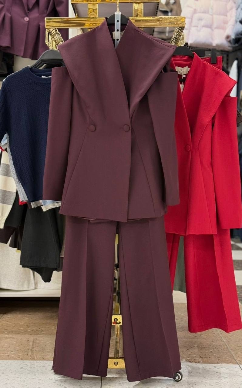 брючный костюм,женский брючный костюм,брючный костюм женский безко,костюм женский с брюками палаццо,образ с брючным костюмом