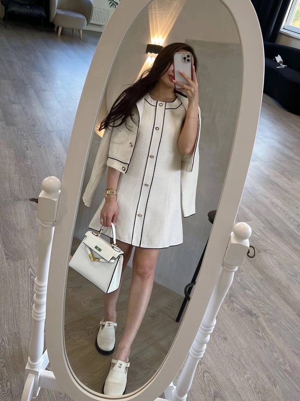 женский твидовый костюм из двух предметов,женский твидовый костюм,твидовый костюм с юбкой,женский твидовый костюм с жакетом и юбкой,твидовый костюм женский с юбкой