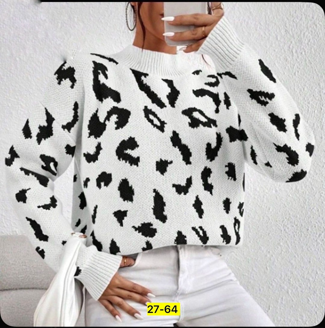 женский свитер с принтом,свитер модный,вязаные свитера,свитера женские,кофта свитер женский