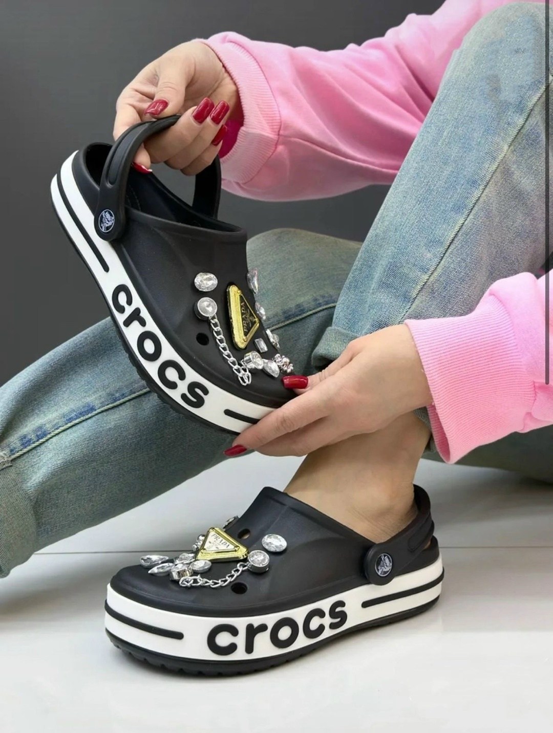 , женская,крокс,популярная ,сабо crocs