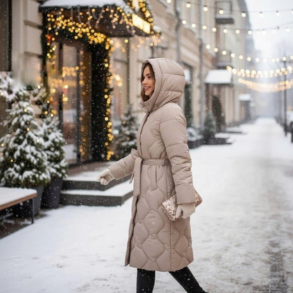 пуховик женский,черный пуховик,женская зимняя куртка,пальто пуховое,стеганое пальто