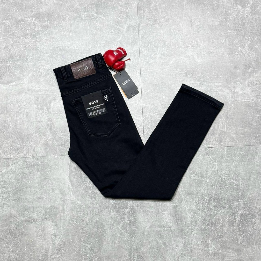 джинсы boss,джинсы hugo boss,джинсы boss hugo boss классические прямые из премиум хлопка,джинсы мужские,hugo boss jeans