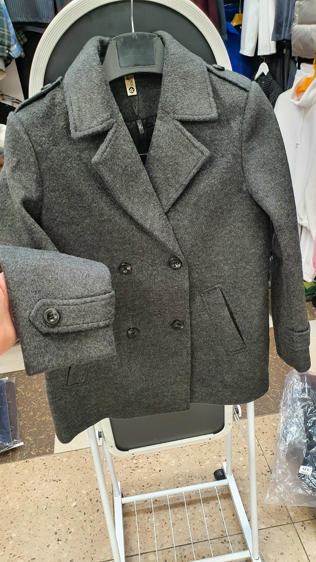 полупальто,стильное пальто,пальто beautiful free 7018 серый меланж,женское пальто,пальто классическое