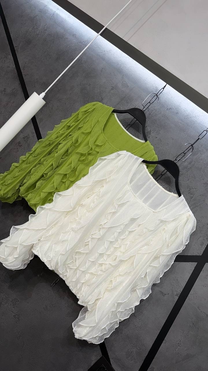 блузка с оборками,женская шифоновая блузка с оборками,блузка с рюшами,шифоновая блузка,блузка zanzea женская с оборками