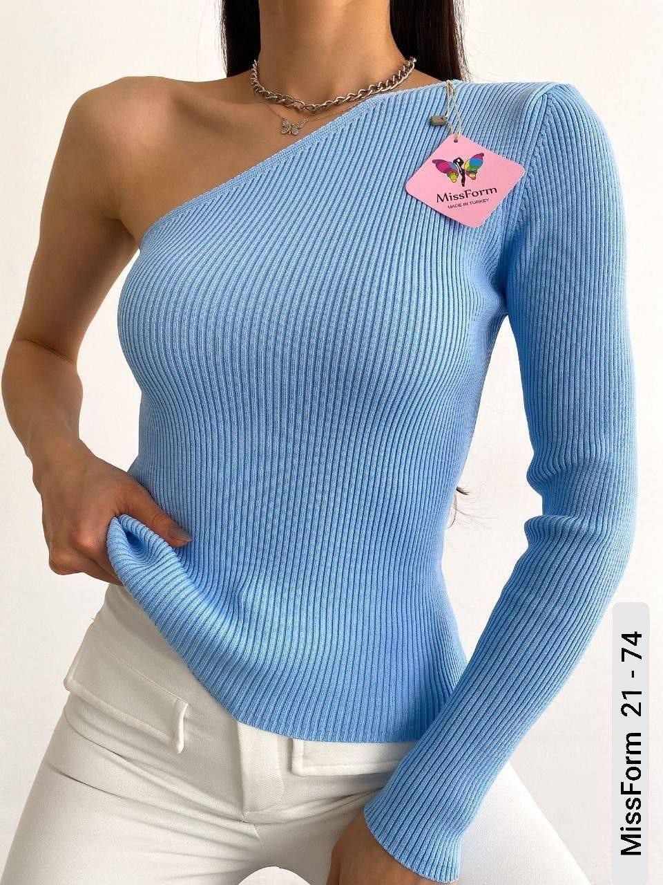 кофта с одним рукавом,стильная кофта,модные кофты,повседневная кофта,кофта женская