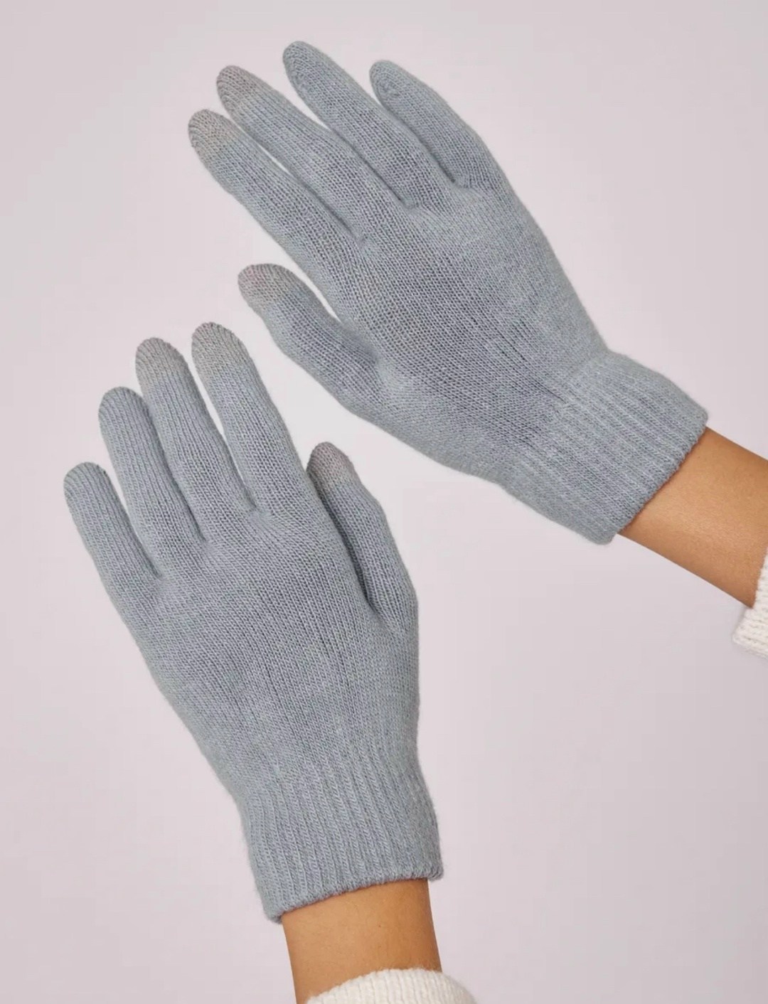 перчатки теплые вязаные,серые перчатки,перчатки женски,перчатки вязаные сенсорные,перчатки митенки вязаные