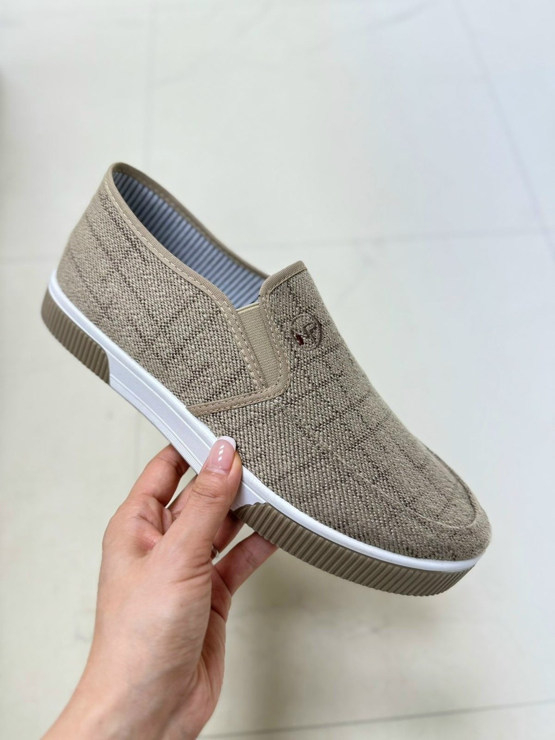 ,парусиновая ,летняя мужская ,слипоны мужские,повседневная