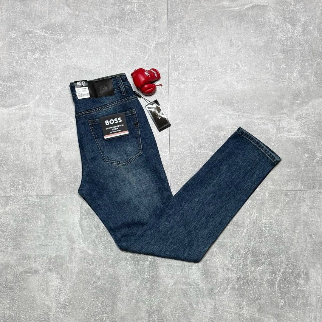 джинсы boss,джинсы hugo boss,джинсы boss hugo boss классические прямые из премиум хлопка,джинсы мужские,hugo boss jeans
