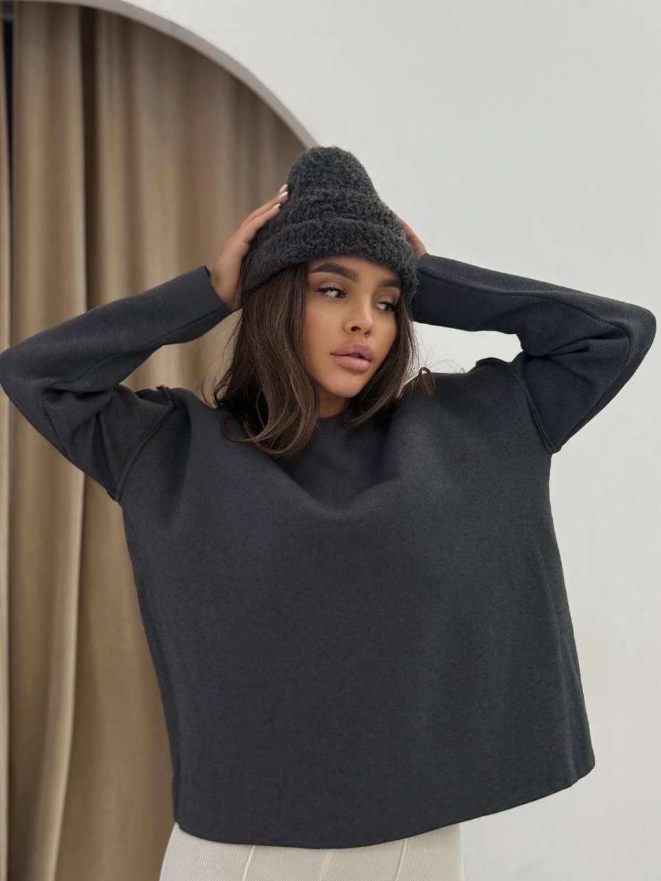 свитшот джемпер,свитшот женская,свитшот оверсайз,толстовки свитшот,свитшот серый