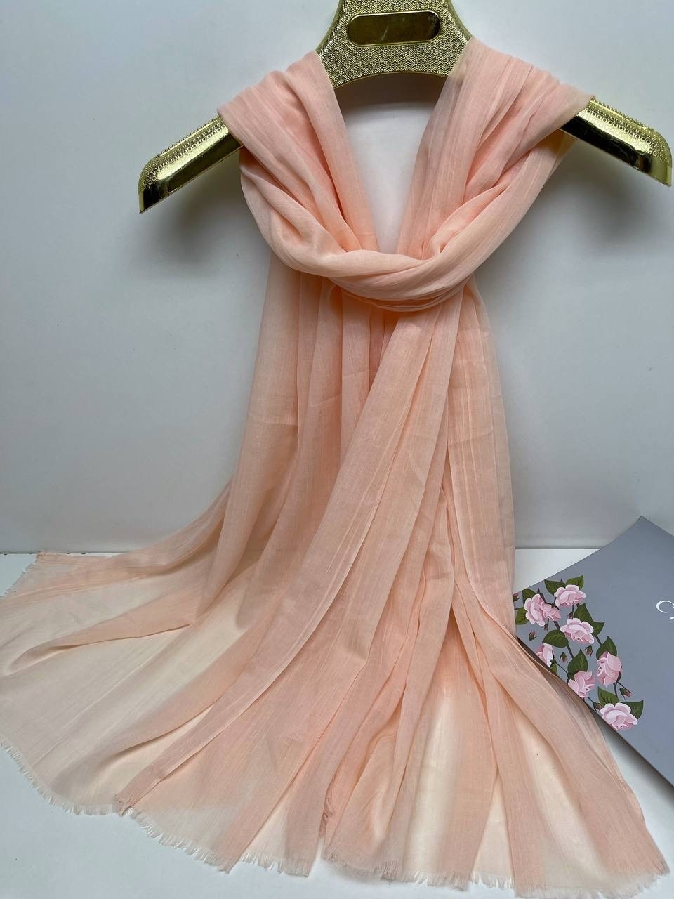 палантин шарф тонкий,шарф однотонный,шарф легкий весна однотонный,шарфы для женщин,палантин женские