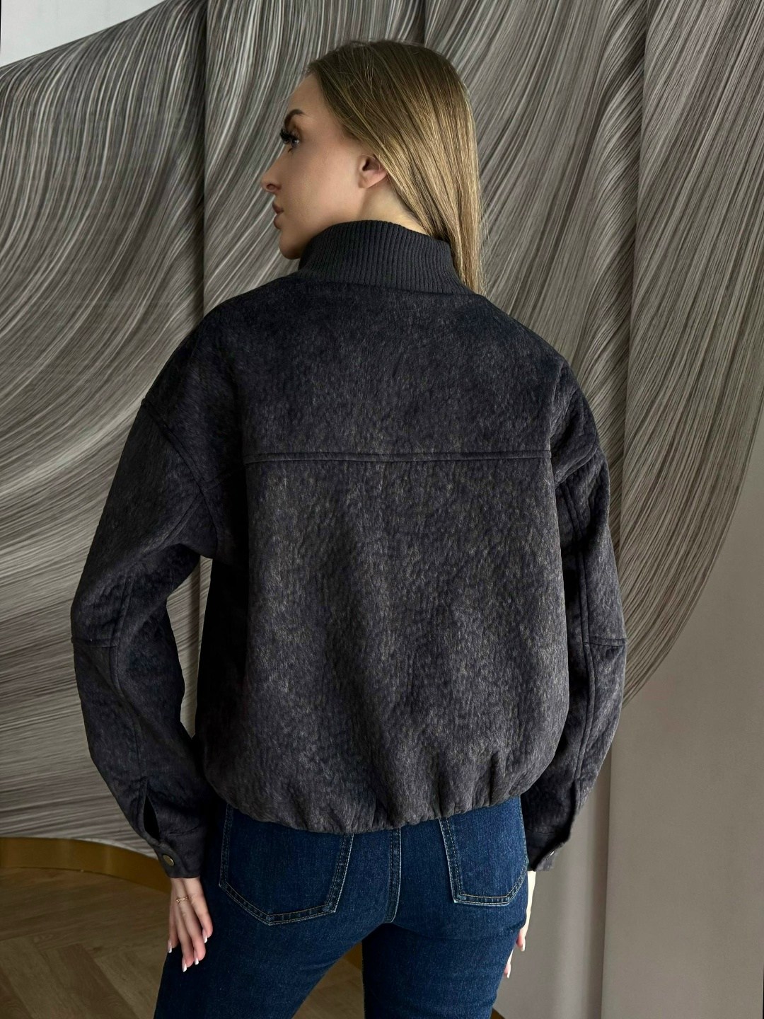 женская джинсовая куртка,джинсовая куртка женская удлиненная,джинсовая куртка,джинсовая куртка женская оверсайз чёрного цвета,куртка повседневная