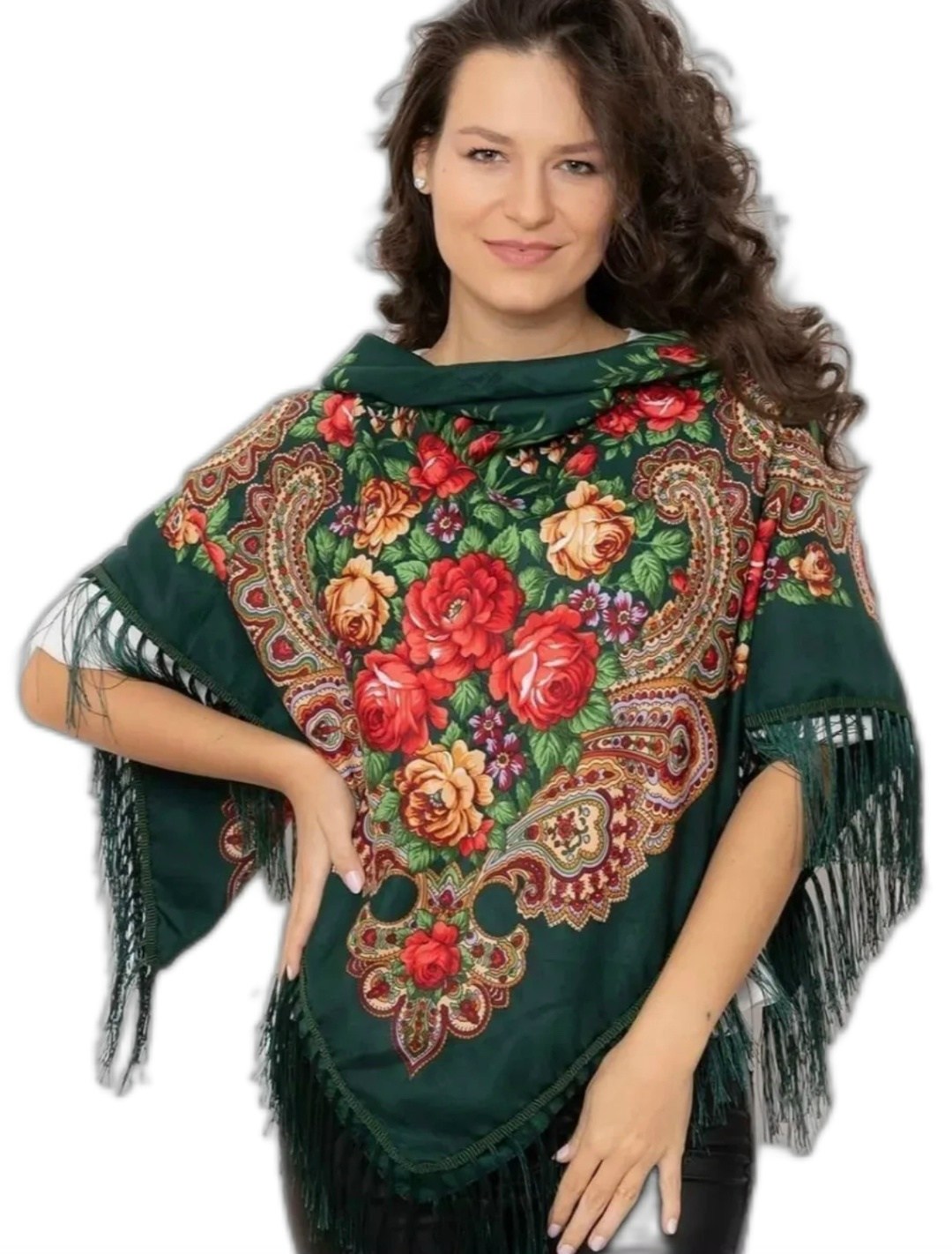 женская шаль,накидки в русском стиле,платок павловопосадский,платок шаль,платок русский народный