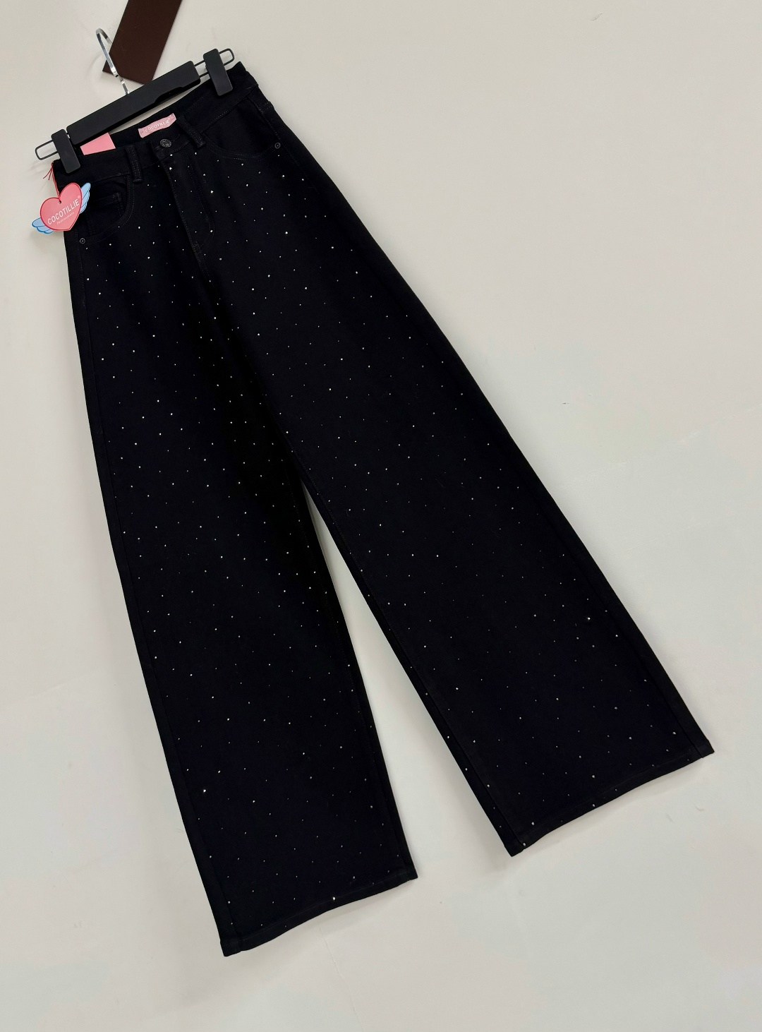джинсы женские,джинсы со стразами,джинсы для девочек,широкие джинсы,джинсы черные