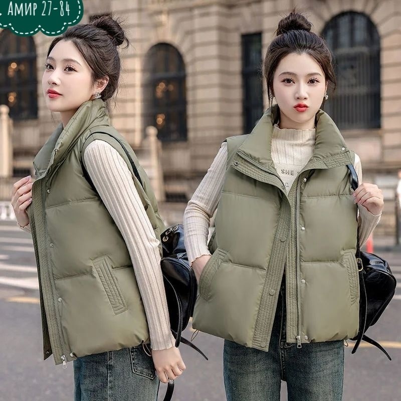 жилет женский,жилет для женщин,жилет короткий,жилет осенний,теплый жилет