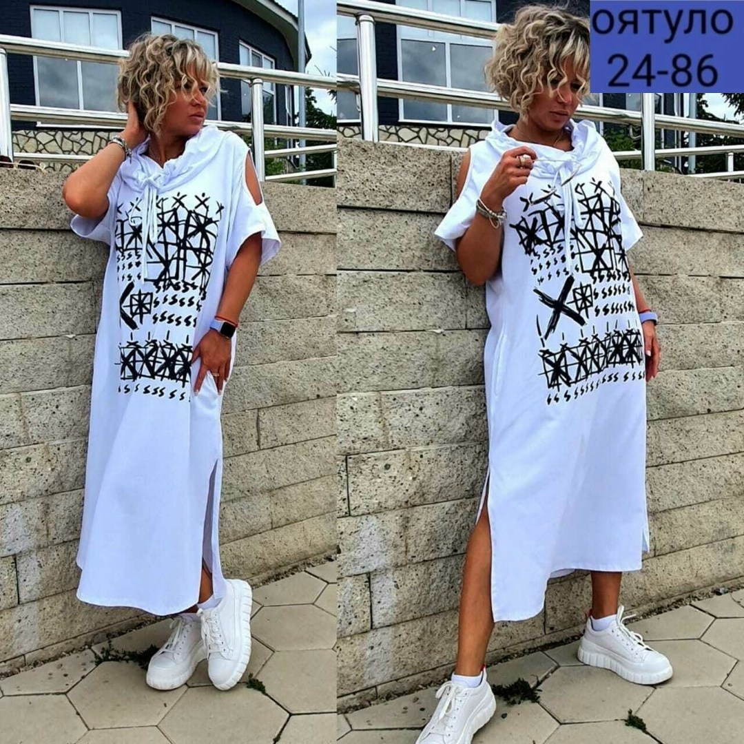 женское платье больших размеров,платье женское стильное,платье женское с капюшоном,платье туника,платье женское летнее с капюшоном