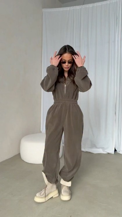 комбинезон флисовый base gammaway,комбинезон флисовый,флисовый женский комбинезон,спортивный комбинезон велюровый повседневный gy.co,женский комбинезон