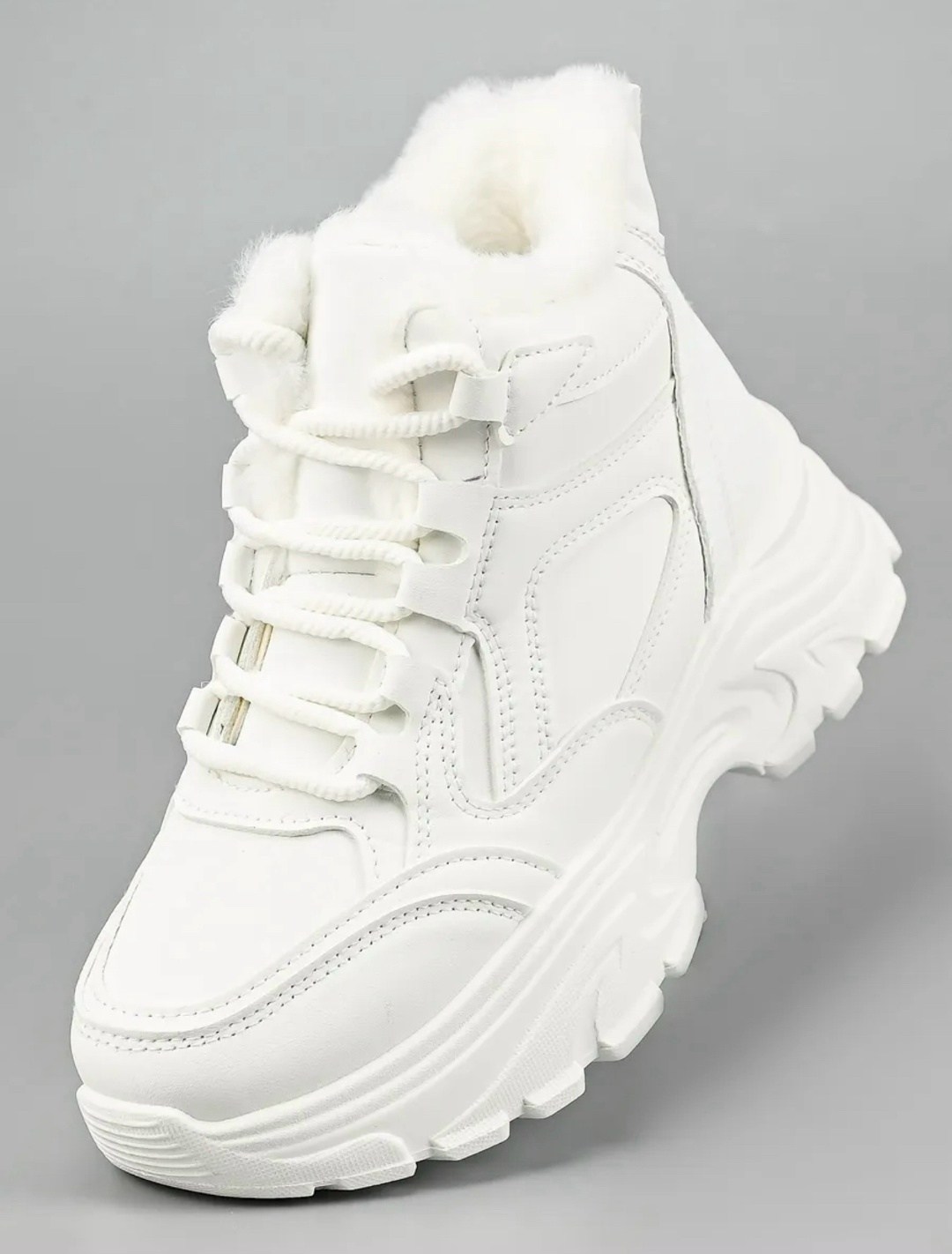 кроссовки зимние с мехом на толстой подошве ovvo цвет белый,кроссовки женские с мехом зимние,кроссовки зимние с мехом на толстой подошве ovvo,кроссовки зимние с мехом на высокой платформе ovvo цвет бе