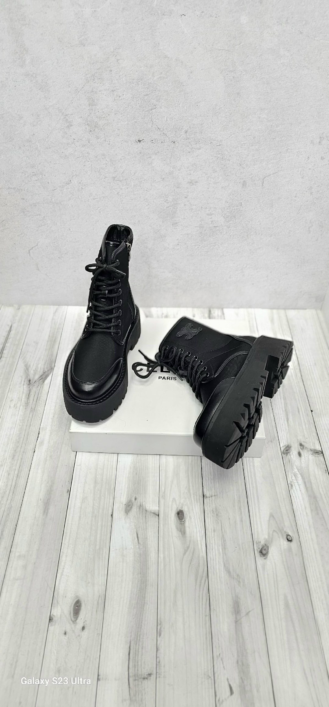 ,ботинки из натуральной кожи на шнуровке semplice 244220394,ботинки женские,celine ботинки,ботинки