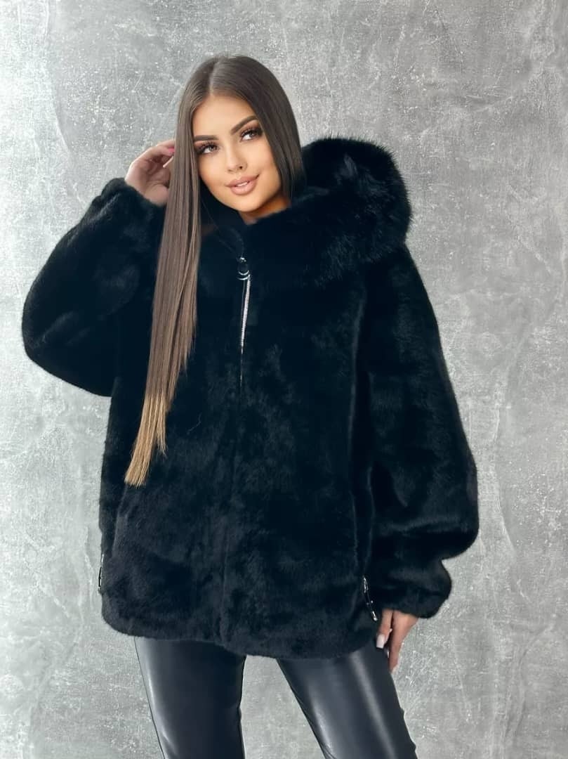 шуба из экомеха с капюшоном,женская шубка,шуба с капюшоном,шуба из экомеха с капюшоном 46-52,шуба из искусственного меха с капюшоном