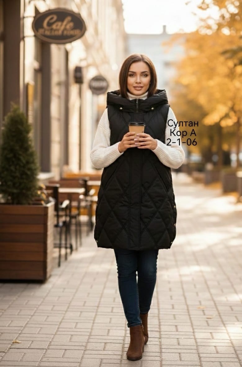 женские жилеты,жилетка удлиненная,жилетка женская,жилетка,теплый жилет