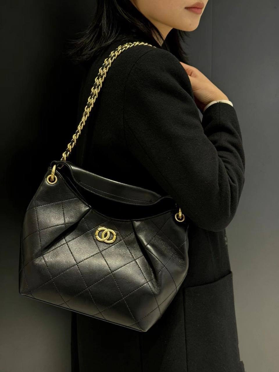 сумка женская chanel,сумка chanel,женская черная кожаная сумка chanel shopping bag,сумка chanel сумка chanel,женские модные сумки-хобо от chanel