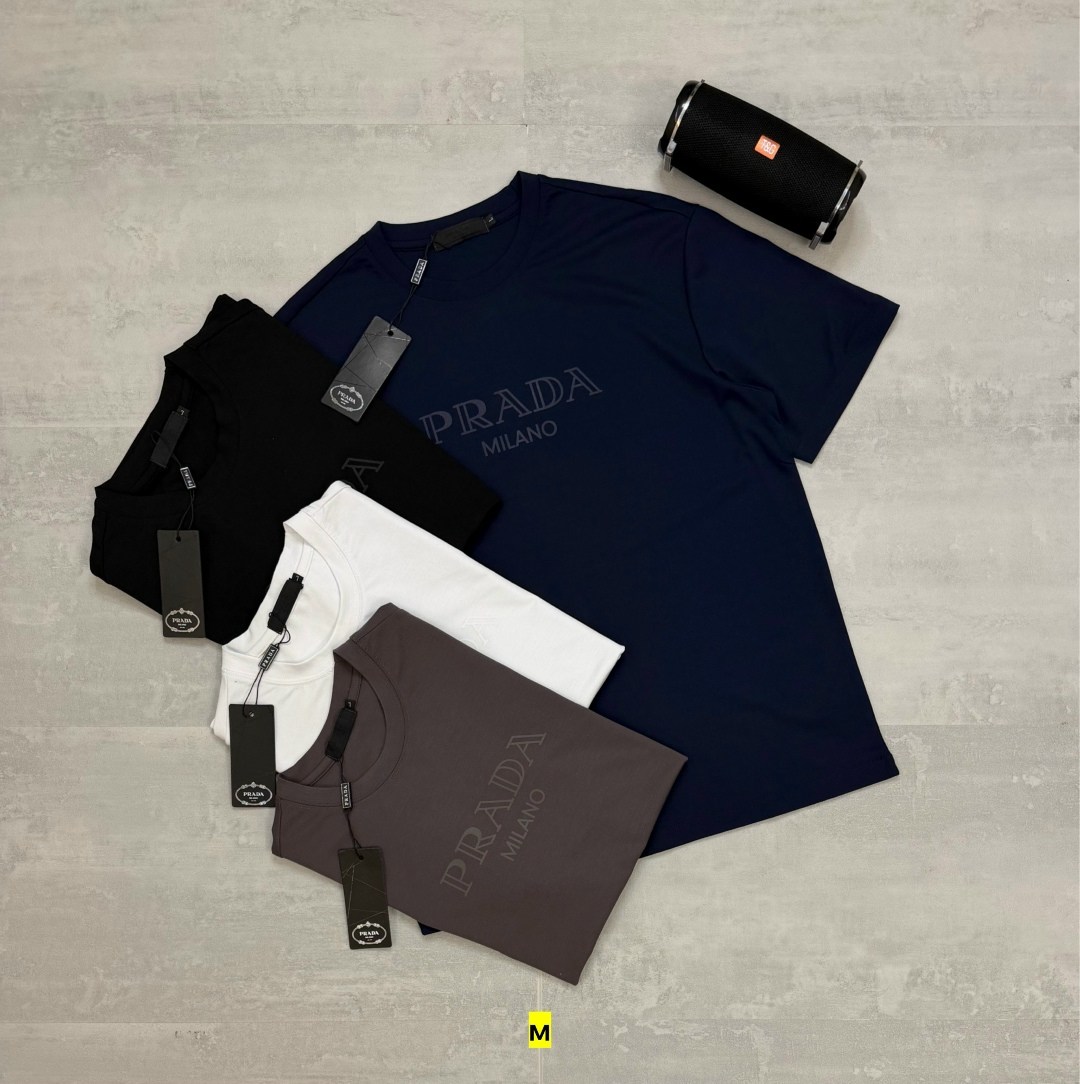 футболка prada,футболка prada milano мужская,футболки комплект,мужская футболка,футболка прада