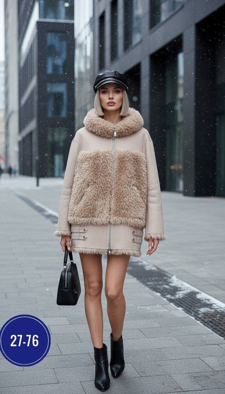 комбинированные дубленки,комбинированная дубленка,дубленка зимняя,дубленка демисезонная,женская дубленка