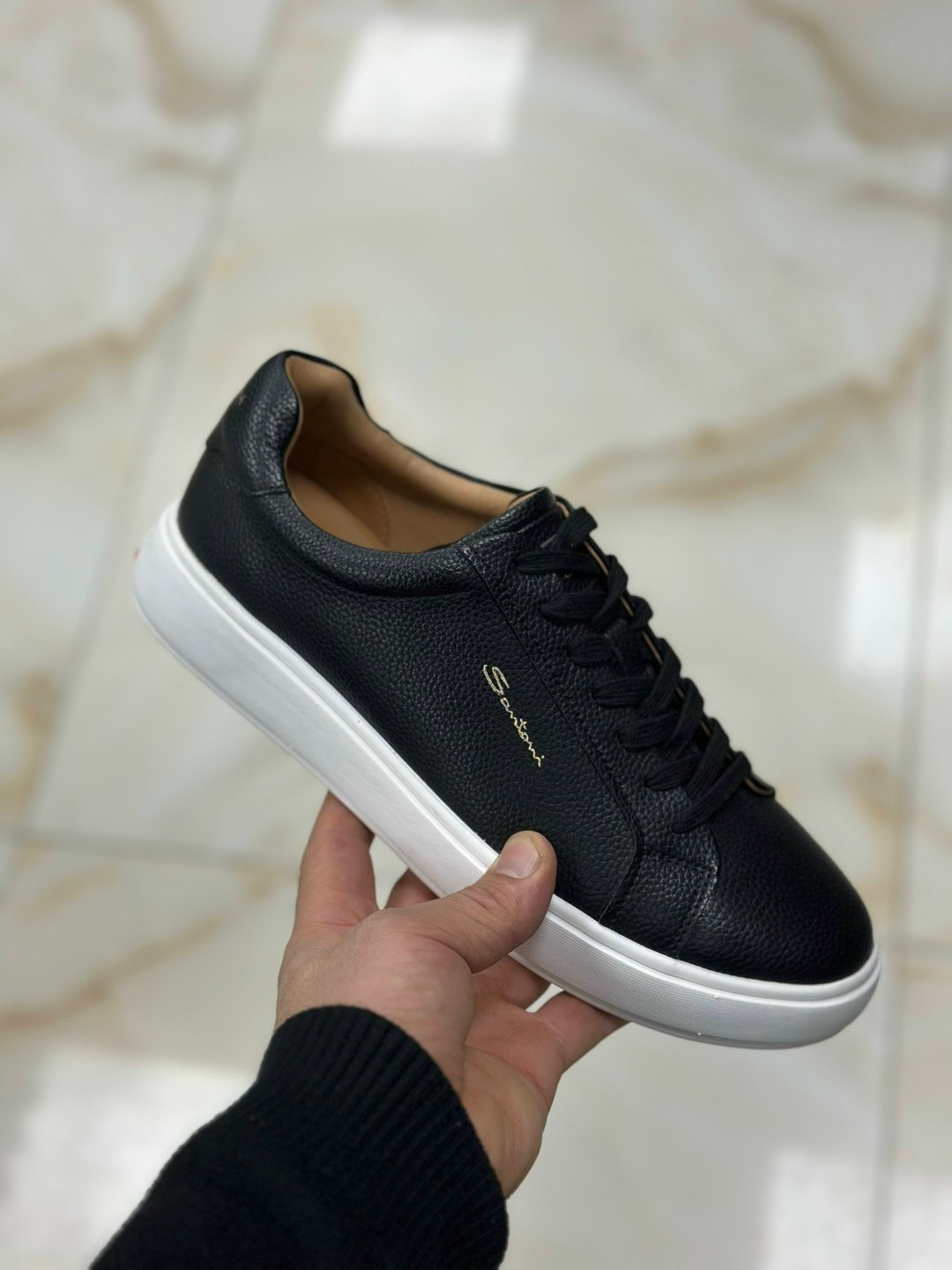 ,мужские кеды santoni,мужские кеды,кеды кожаные,мужская