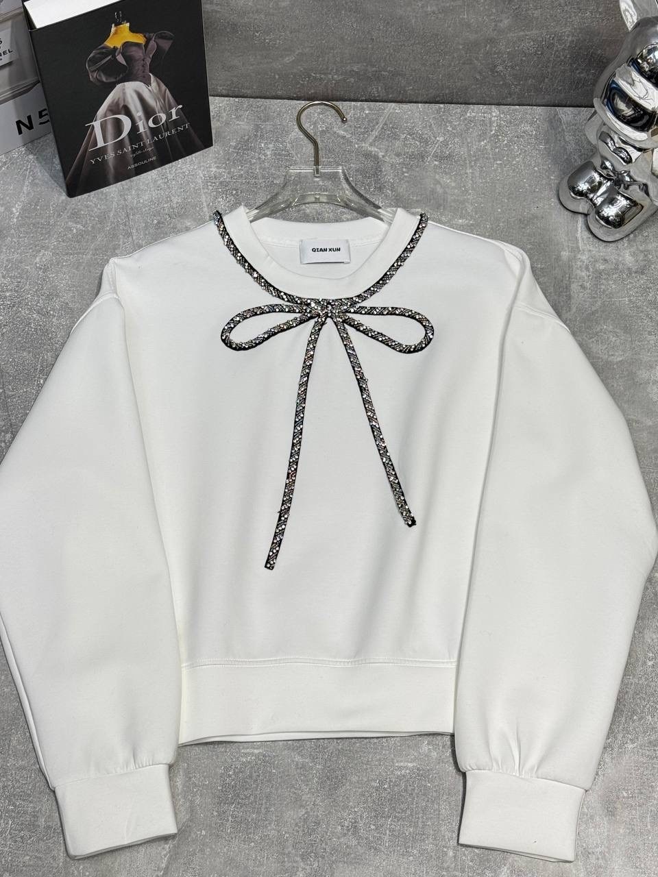 свитшот женская,стильный свитшот,женская кофта,вязаный свитшот,свитшот женский белый