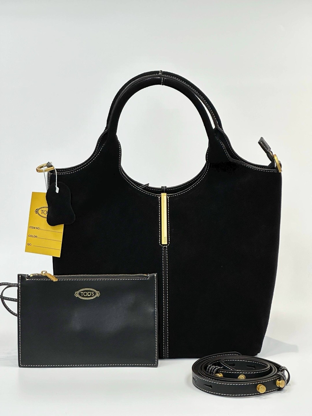 сумка tod's натуральная замша,сумка замшевая,сумка женская натуральная замша,сумка женская,большая кожаная сумка-тоут из замши tod's